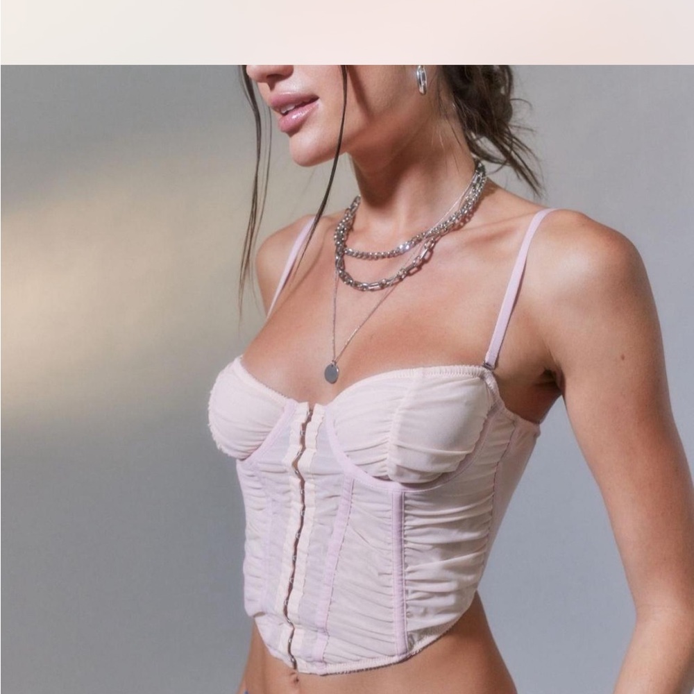 Urban Outfitters Blush Corset Top